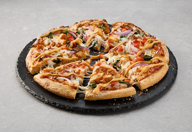 Peri peri-non veg pizza