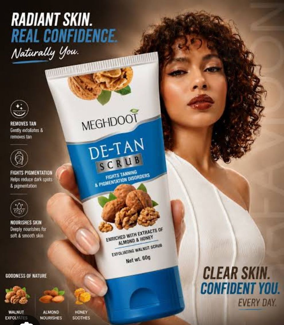 Meghdoot de tan scrub