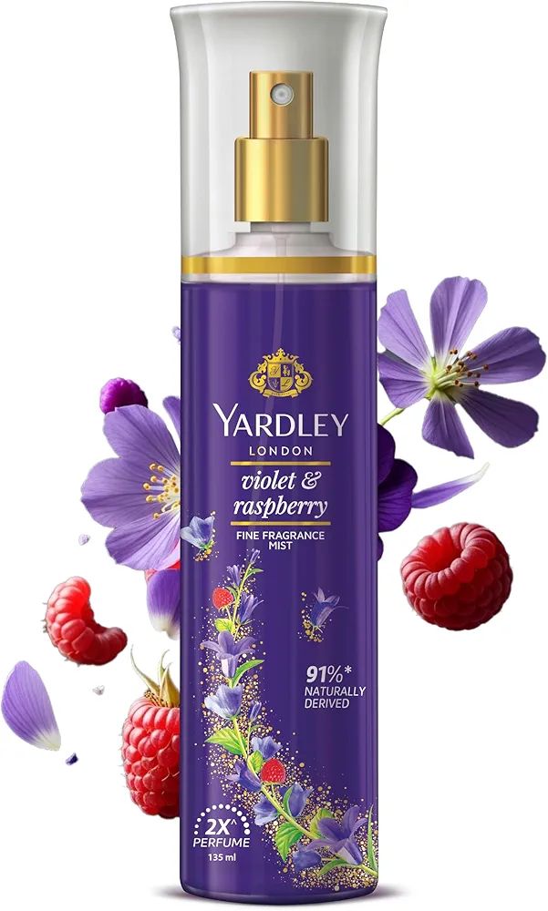 Yardley violet & raspberry