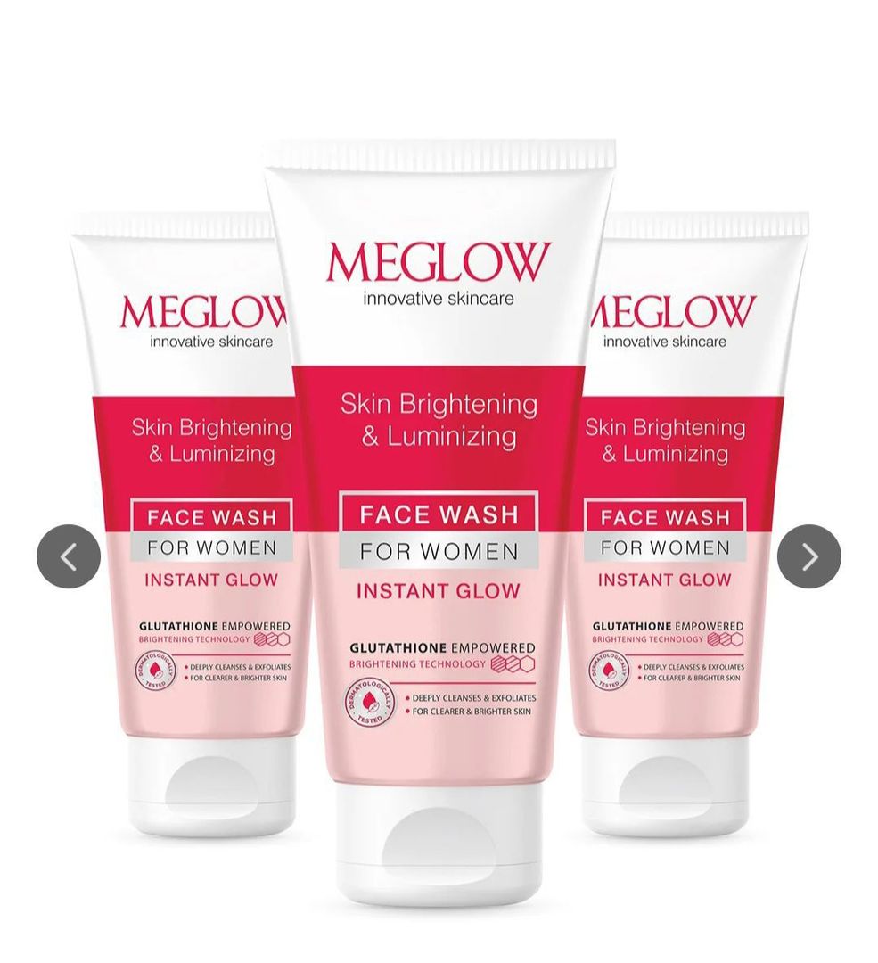 MEGLOW FACEWASH FOR WOMEN INSTANT GLOW