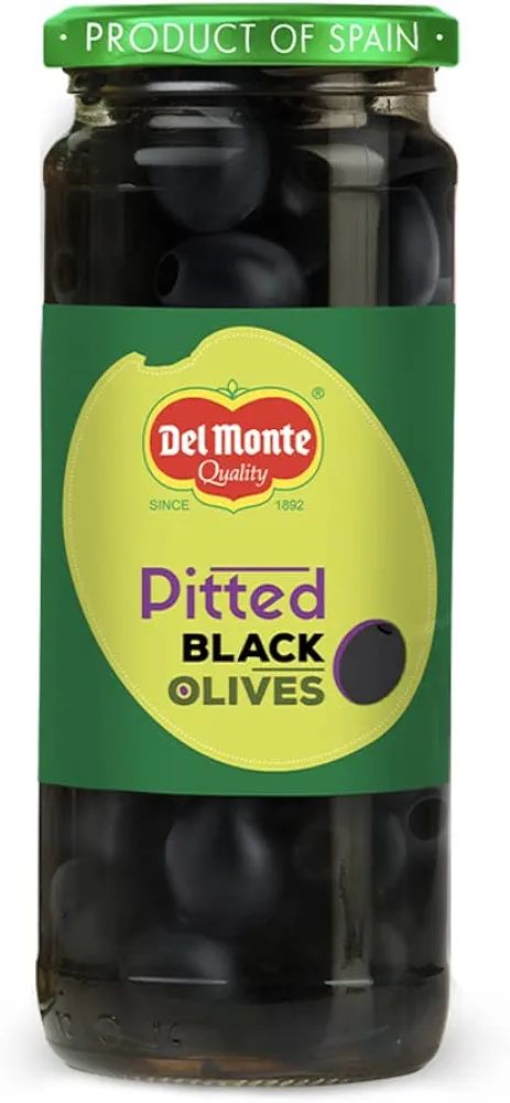 Del Monte pitted black olives