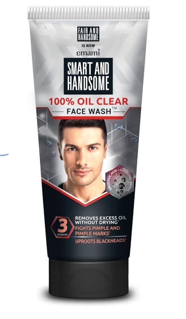 Fear handsome 100%oil clear facewash