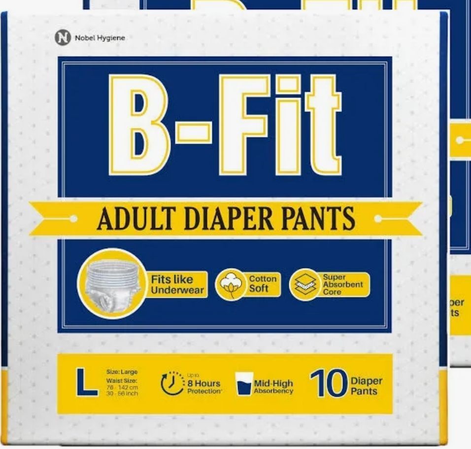 TEDDY B FIT ADULT DIAPERS