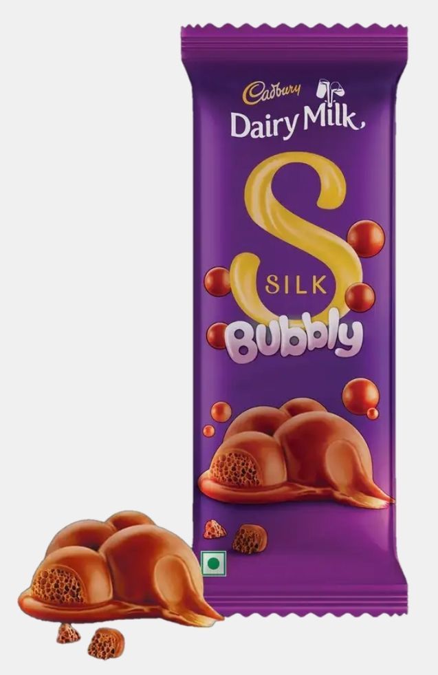 Bubbly chocolate