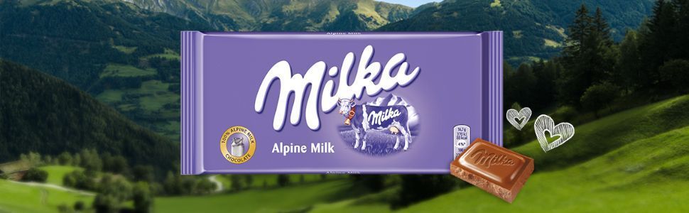 Milka Alpine Milk Chocolate