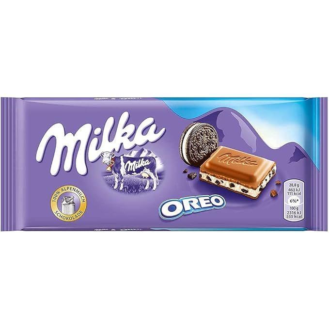Milka Oreo Milk Chocolate Bar Pouch