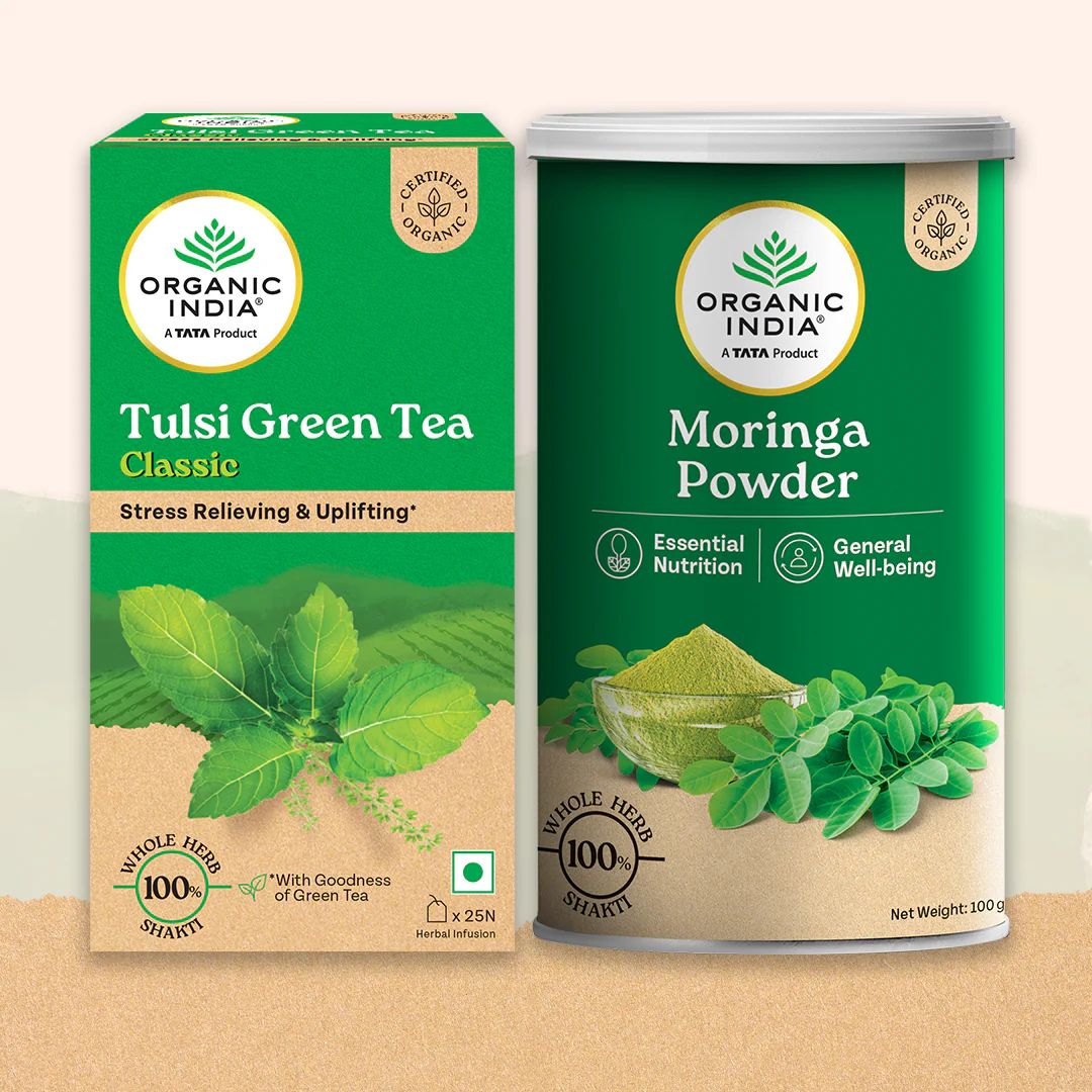 ORGANIC INDIA TULSI GREEN TEA CLASSIC 25N