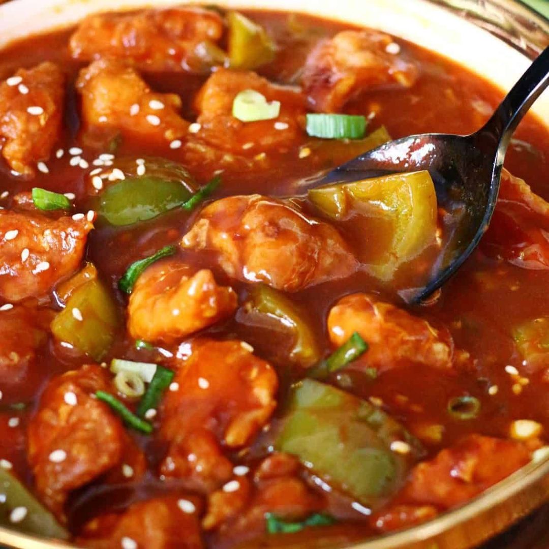 Chicken manchurain gravy