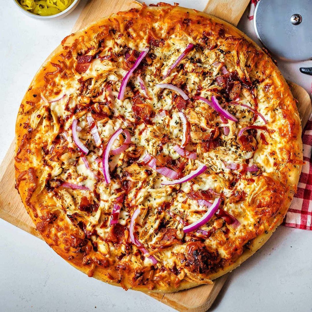 BBQ Chicken pizza