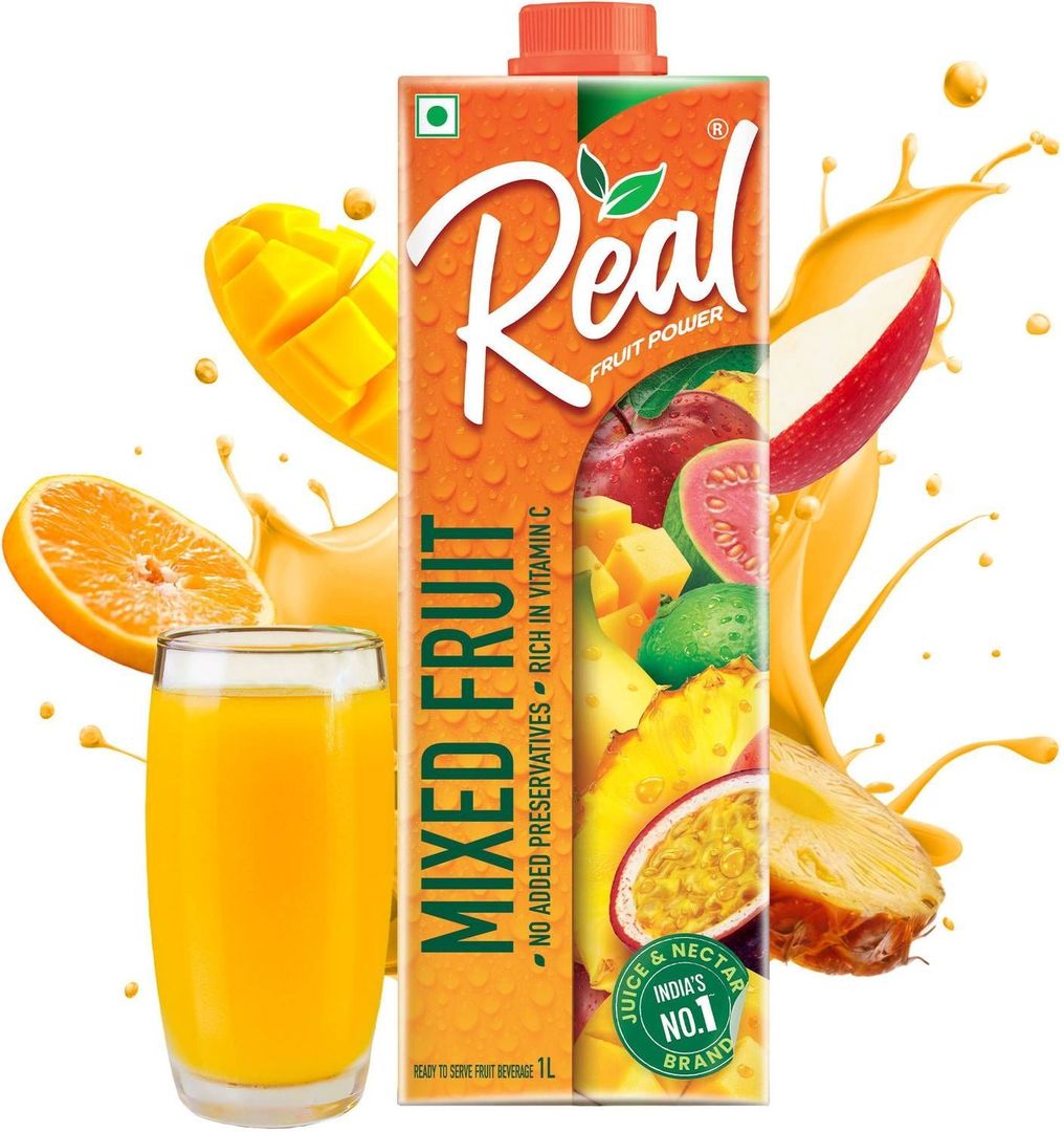 Real juice-mixed fruit