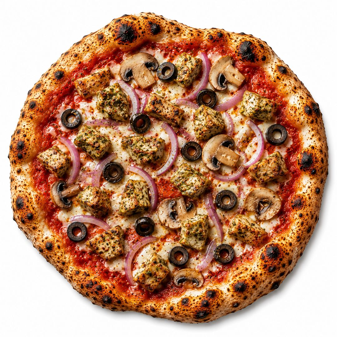 Greek Grilled pizza