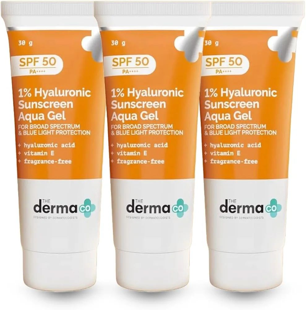 1% hyaluronic sunscreen aqua gel