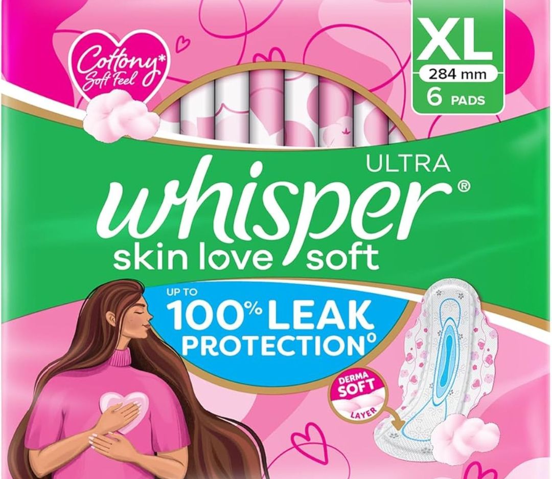 Whisper ultra skin love soft (Buy 2 get 1 free)