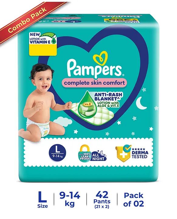 Pampers complete skin comfort