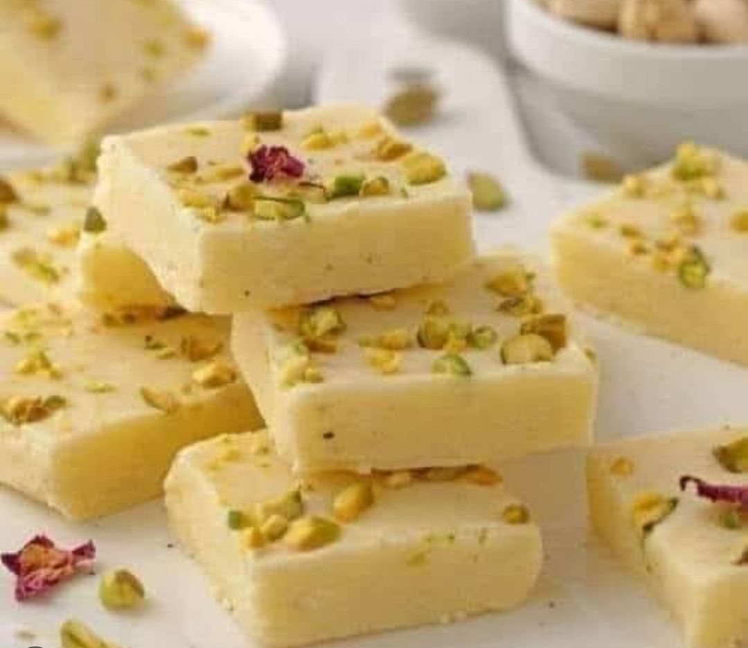 Khoya Badam Barfi
