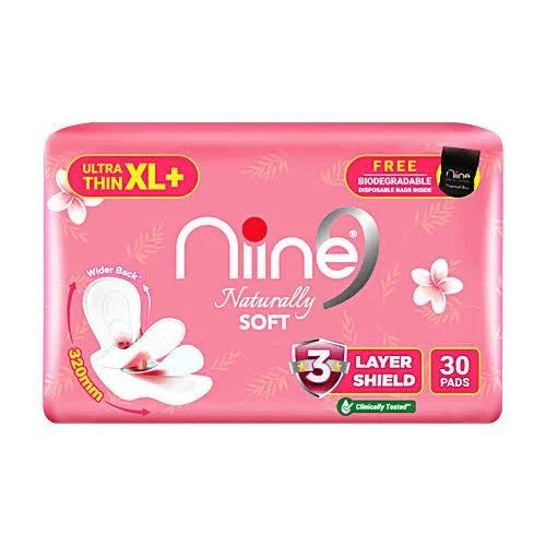 Niine Naturally Soft Ultra Thin Sanitary Pads