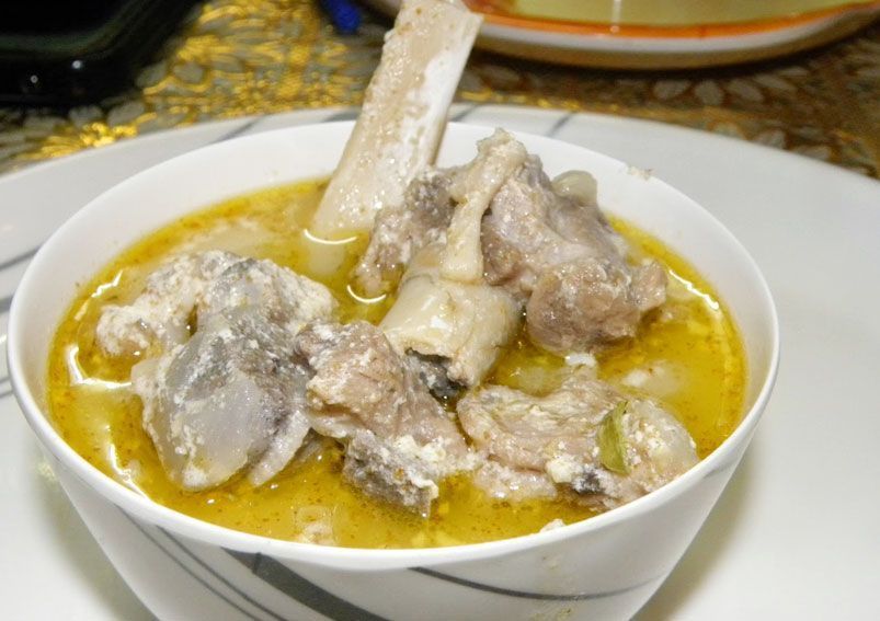 Mutton yakhni