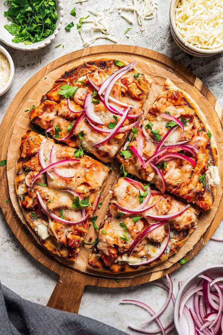 B B Q Chicken Pizza