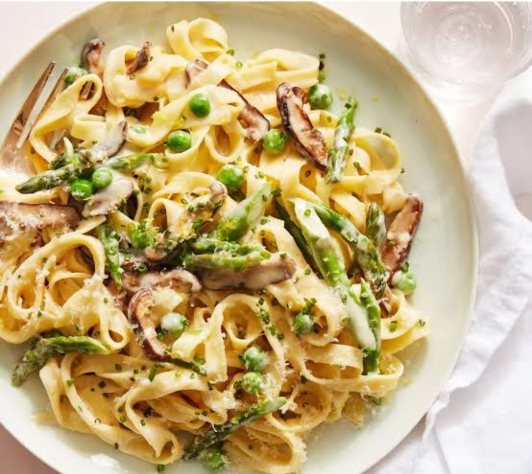 Alfredo veg Pasta