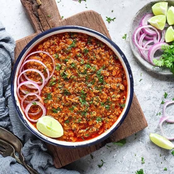 Chicken keema