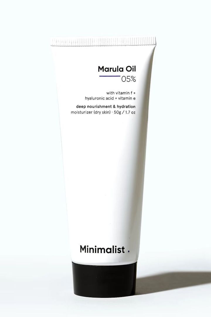 Marula oil 5% moisturizer for dry skin