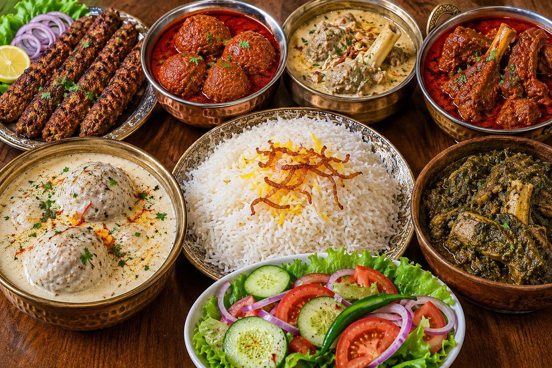 Wazwan thali for 4 persons