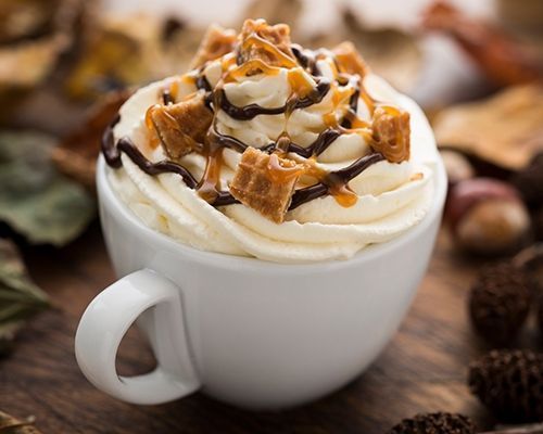 Caramel coffee