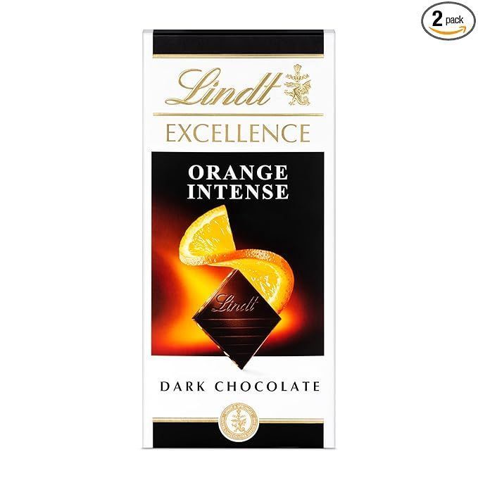 Lindt Excellence Orange Intense Dark Chocolate