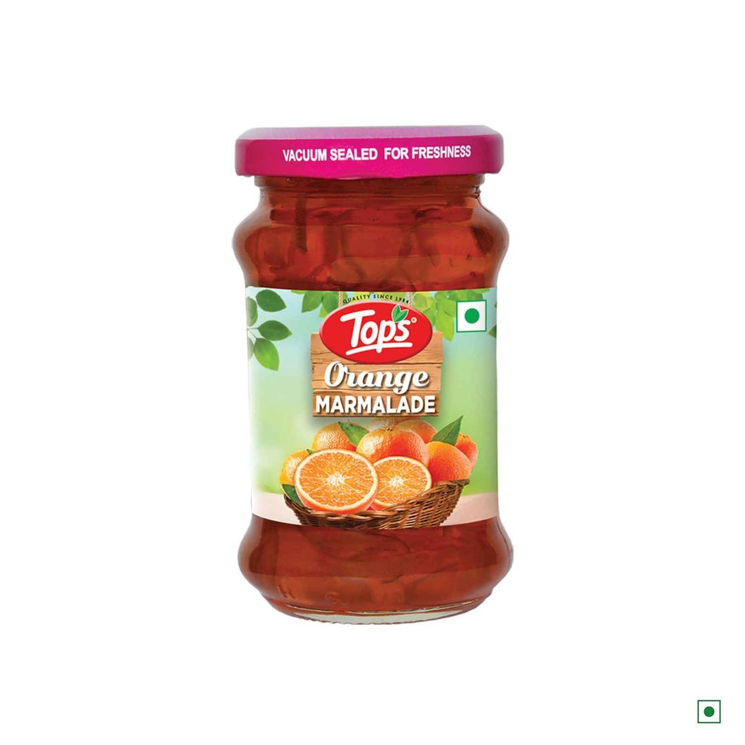 Orange marmalade jam