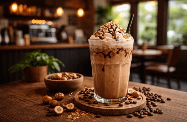 Hazelnut coffee