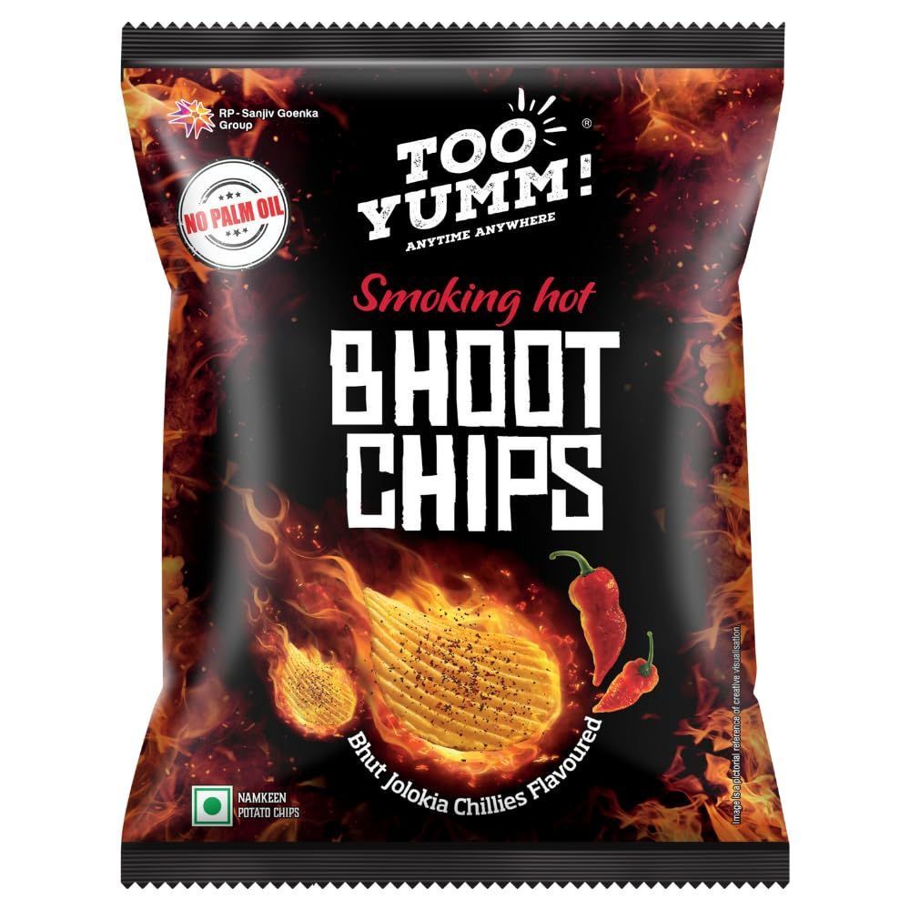 Too Yumm Smoking Hot Bhoot Jolokia Potato Chips