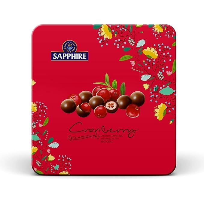 Sapphire Chocolate Coated Nuts |Cranberry