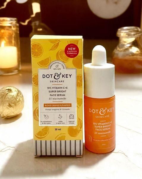 Dot & key 10% vitamin C+ E super bright face serum