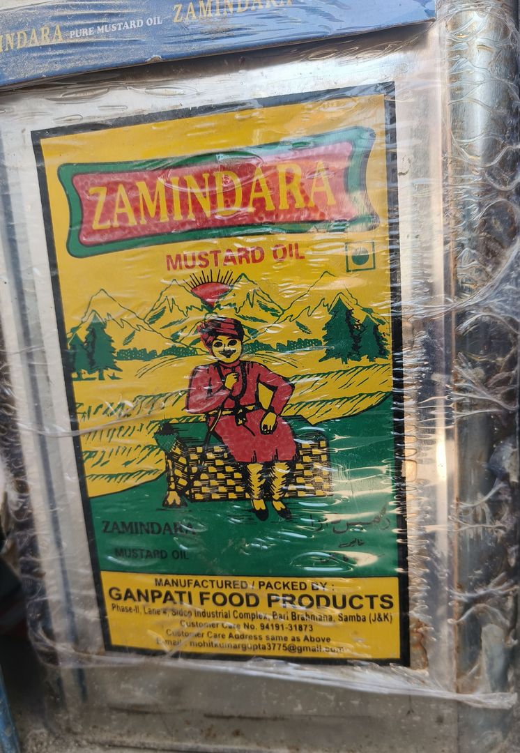 Zamindara Mustard oil 15ltr