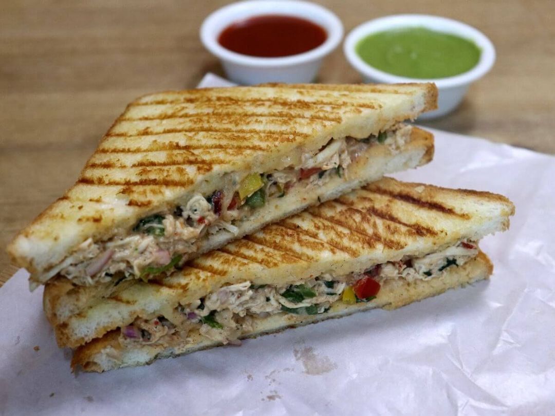 Chicken shredded sandwich