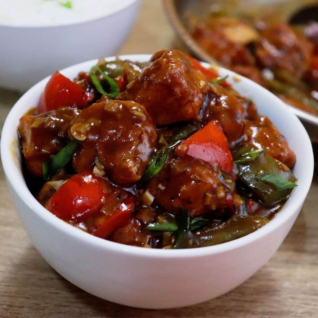 Chilli chicken gravy
