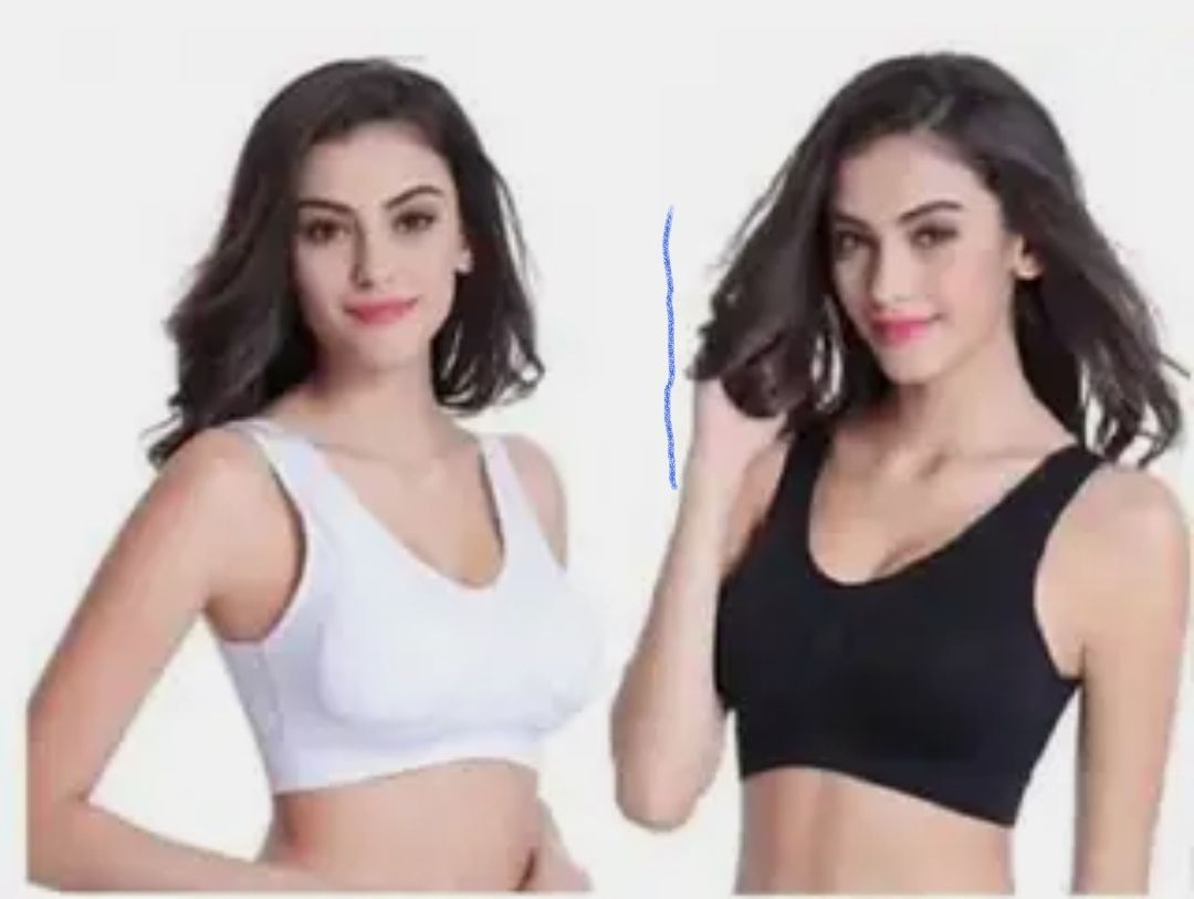 Bra sports (black and white)