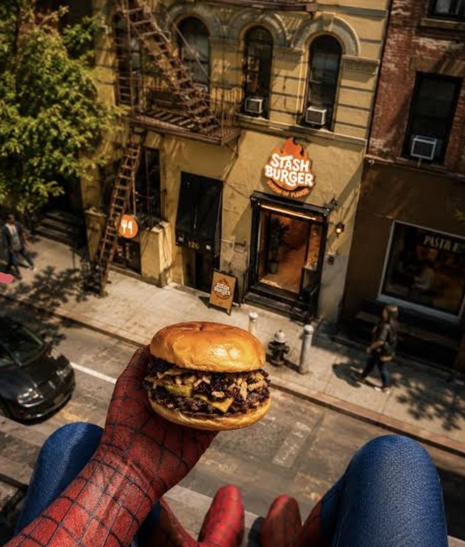 Marvel's special burger