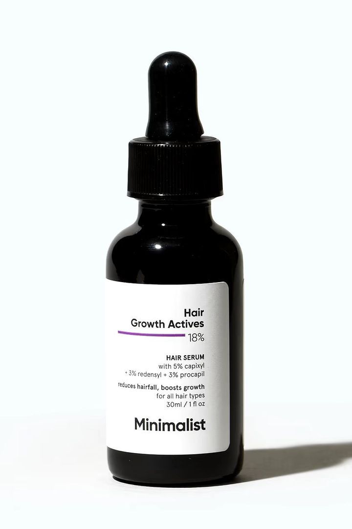 18% hair growth actives hair serum