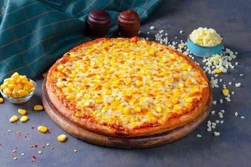 Baby corn pizza