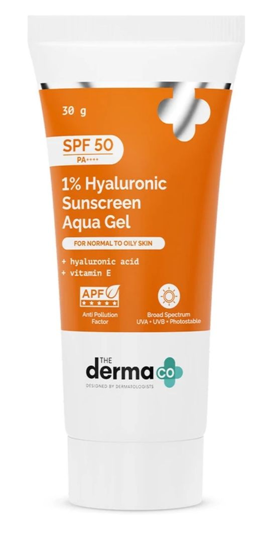 Darma co 1% hyaluronic sunscreen aqua gel