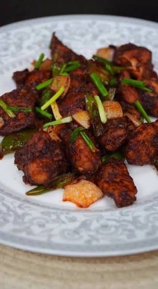 Chilli chicken dry