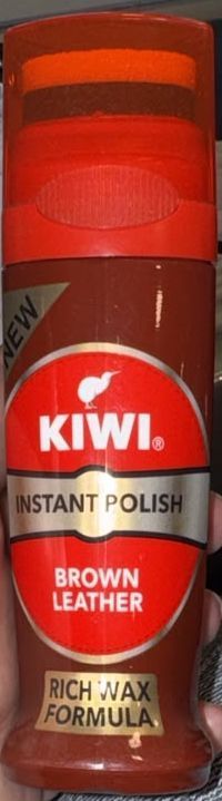 Black leather Instant Polish (Liquid Polish)