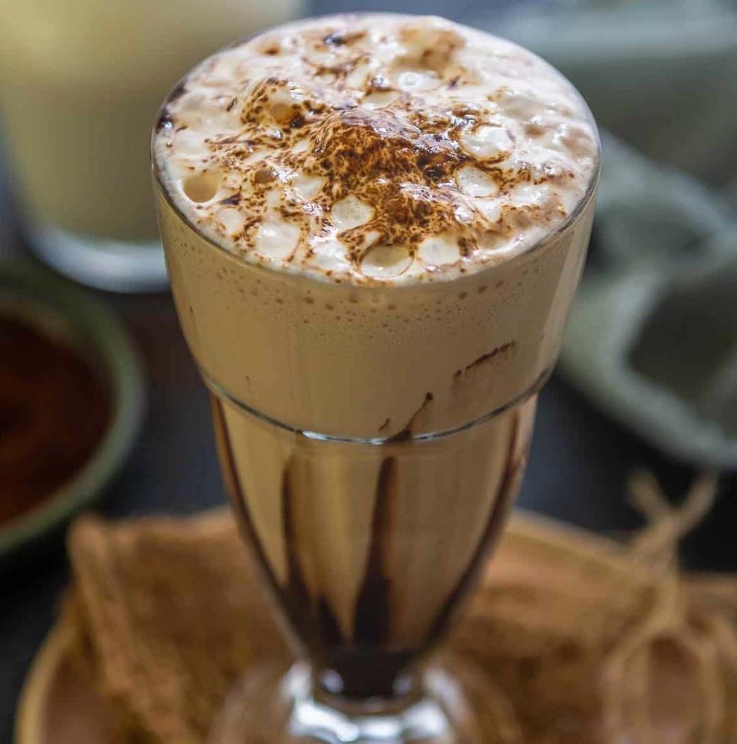 Classic Cold coffee with ice cream