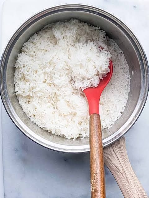 Plain rice