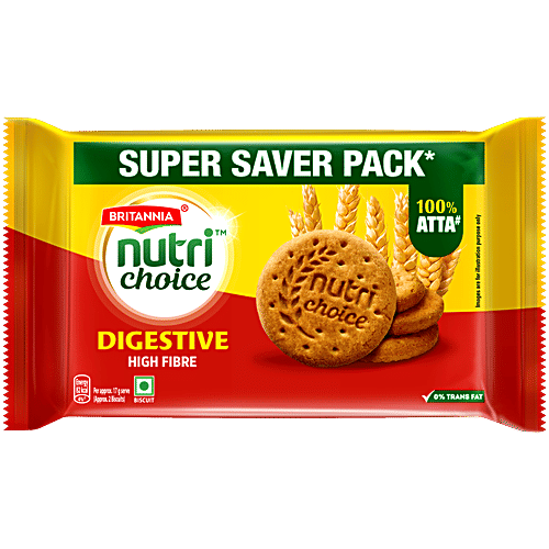 Britannia Nutrichoice Digestive High-Fibre Biscuits