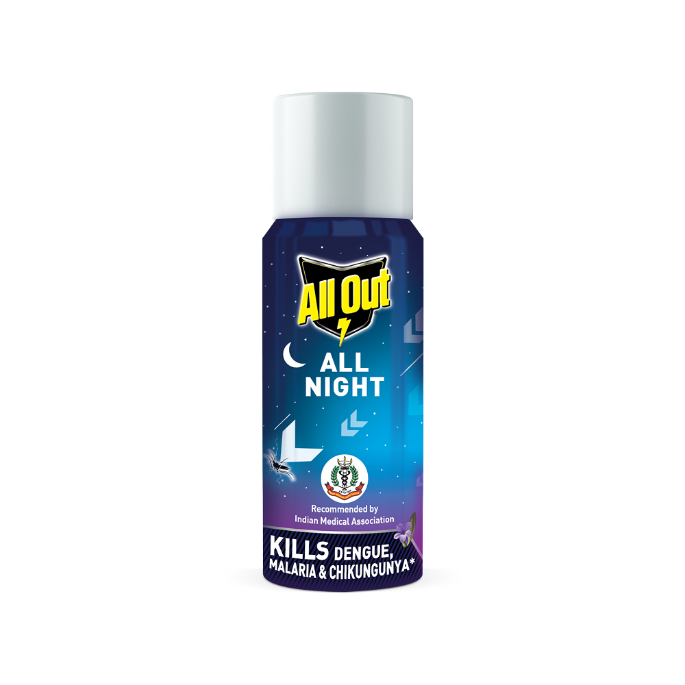 All Out All Night Mosquitoes & Flies Mosquito Repellent Spray