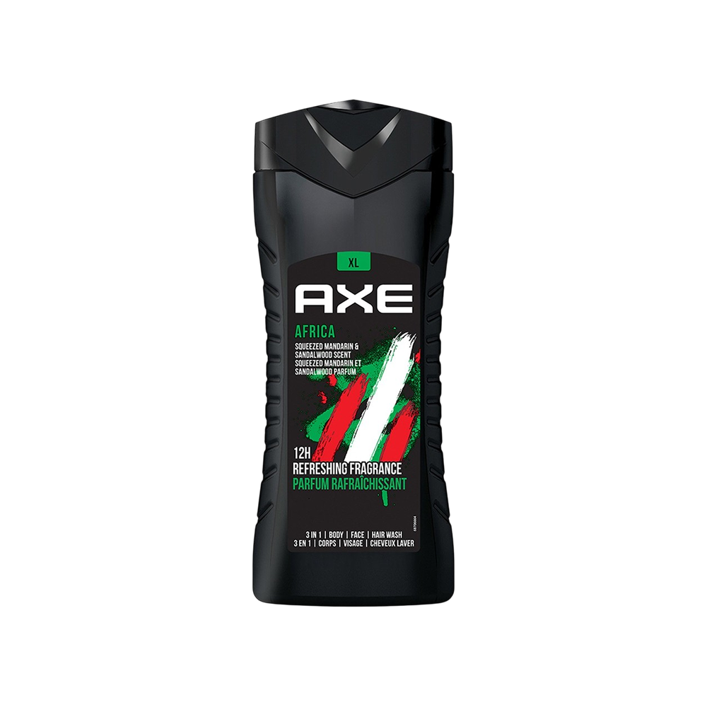 Axe Africa 3-in-1 Hair, Face & Body Wash