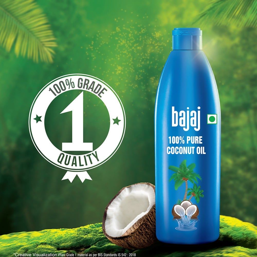 Bajaj 100% Pure Grade 1 Coconut Oil