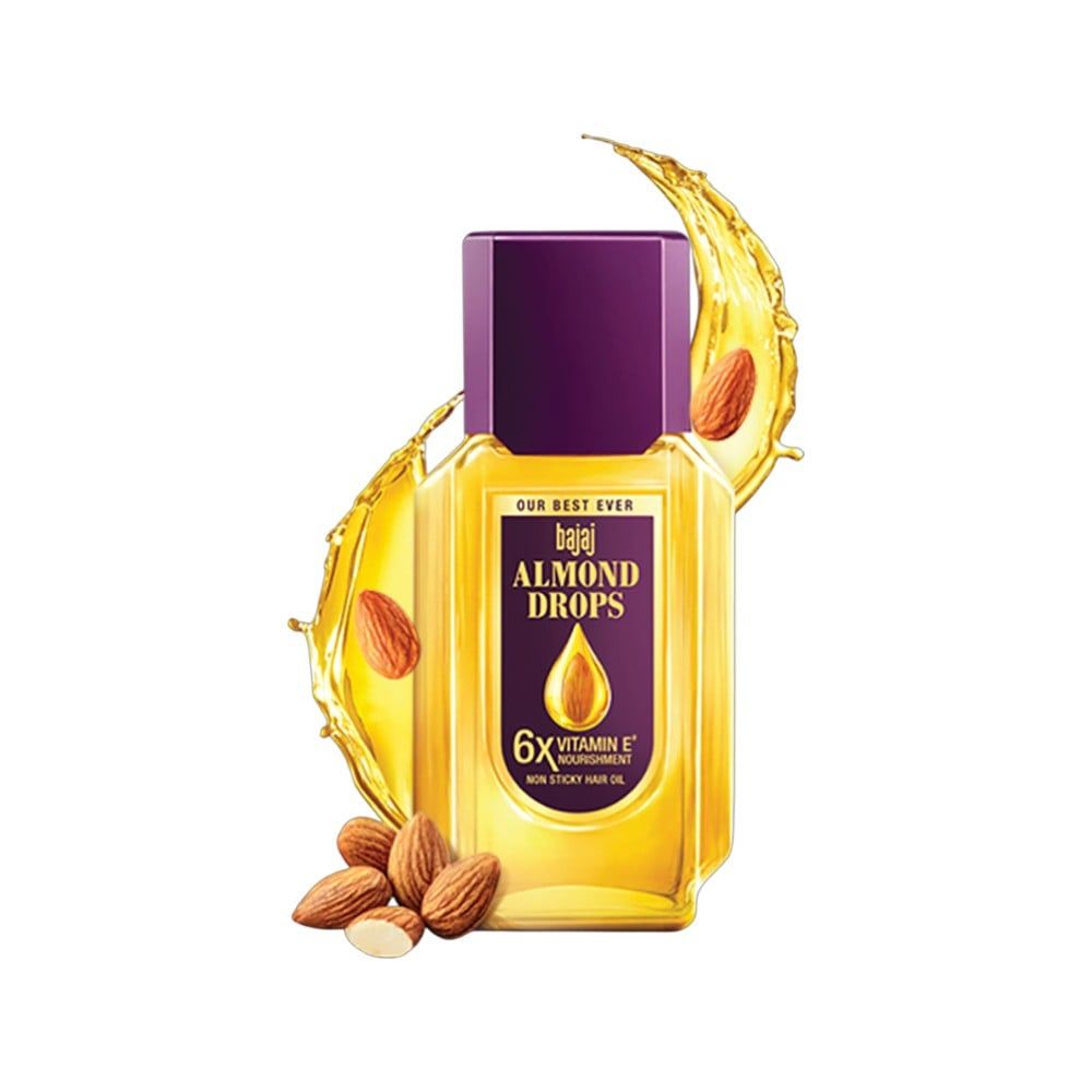 Bajaj Almond Drops Non-Sticky Hair Oil 95 ml
